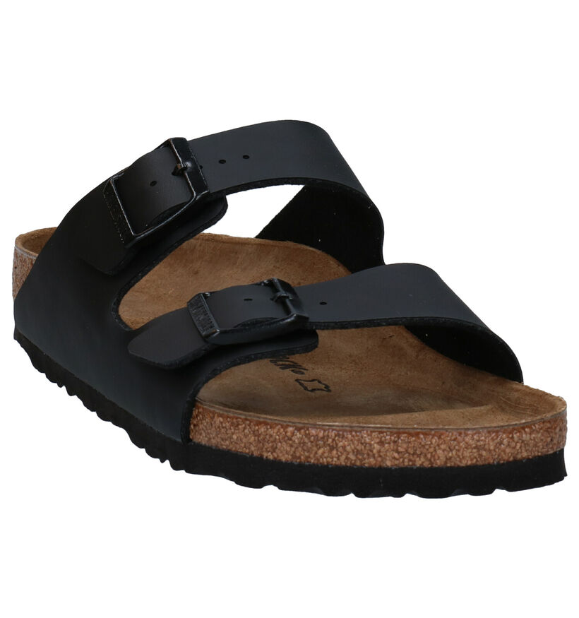 Birkenstock Arizona Nu-pieds en Noir pour hommes (213368)