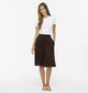 Vila Courdie Donkerbruine Short voor dames (379765)