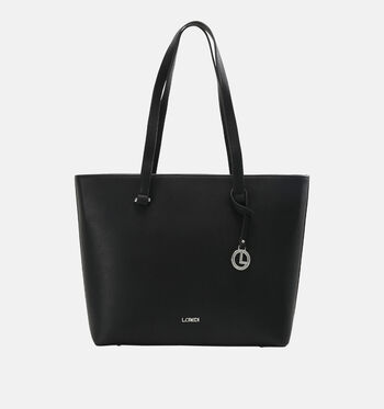 L.Credi Shoppers Zwart/Paars