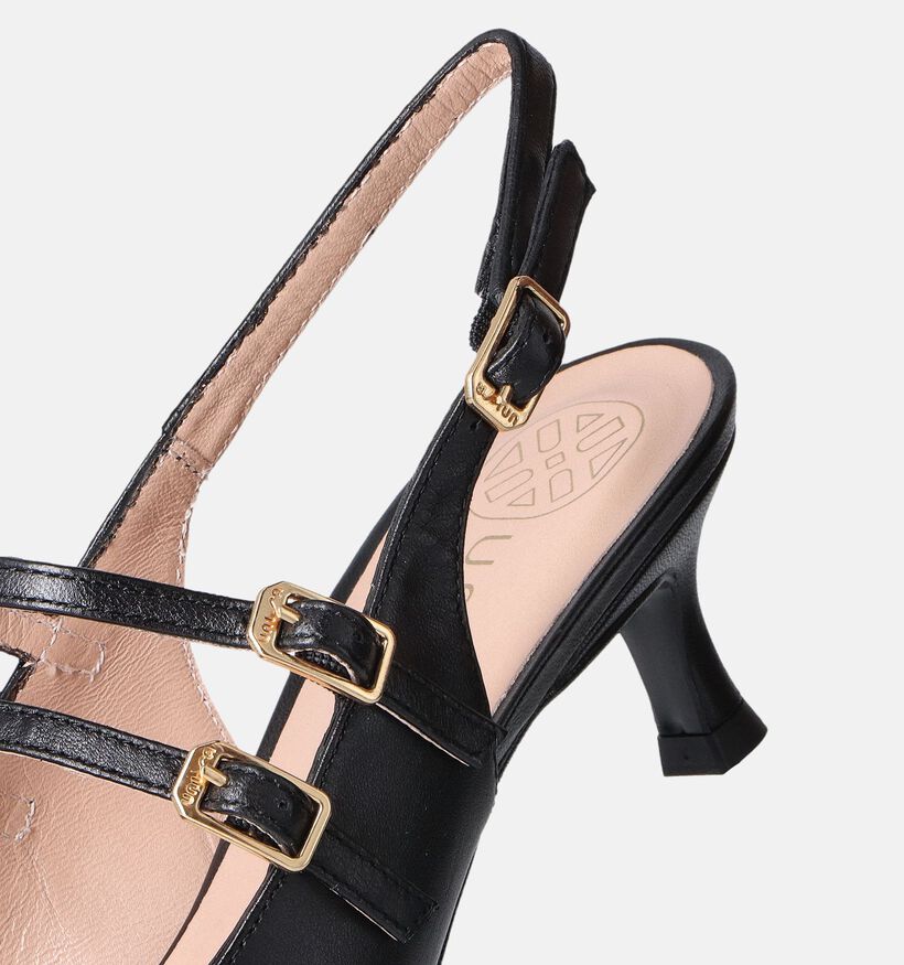 Unisa Inazar Nto Escarpins slingback en Noir pour femmes (357742)