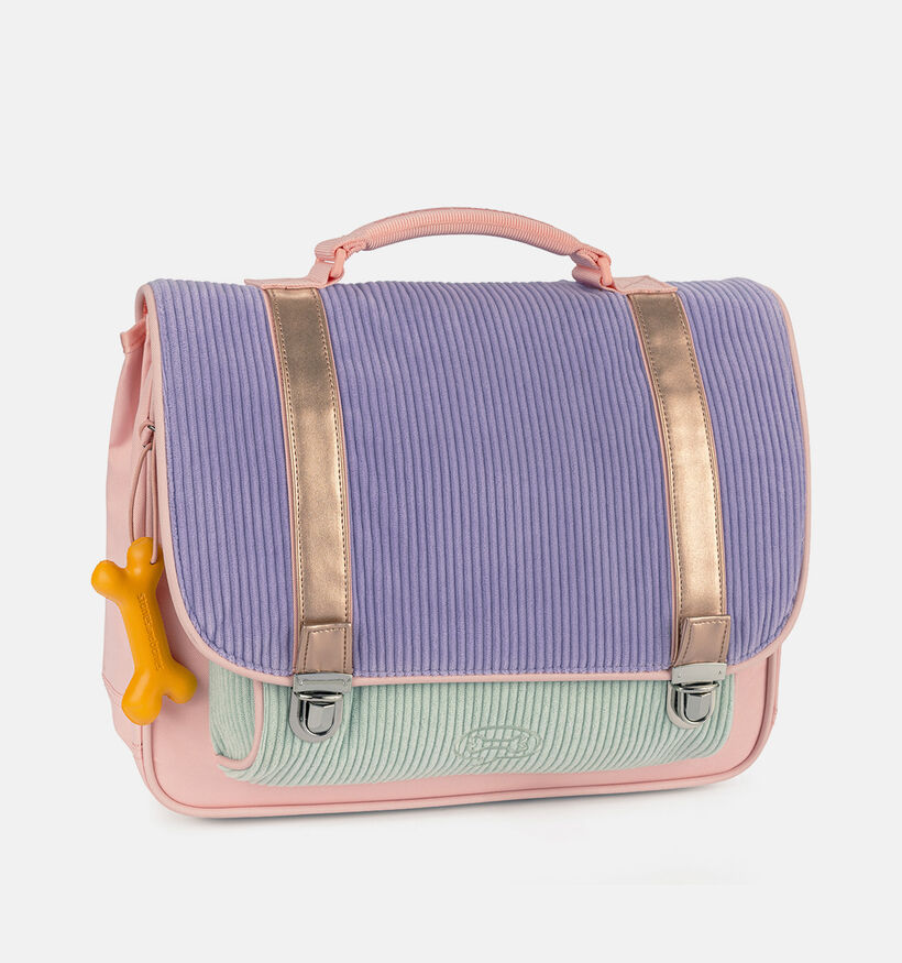 STONES and BONES Corduroy Cartable en Lila pour filles (377433)