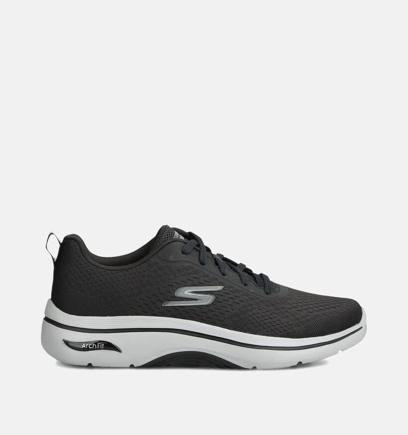 Skechers Go Walk Arch Fit Zwarte Sneakers voor heren (360866) - geschikt voor steunzolen