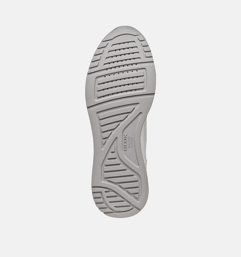 Geox Octaviee Baskets habill&eacute;es en Blanc pour femmes (368150) - pour semelles orthop&eacute;diques