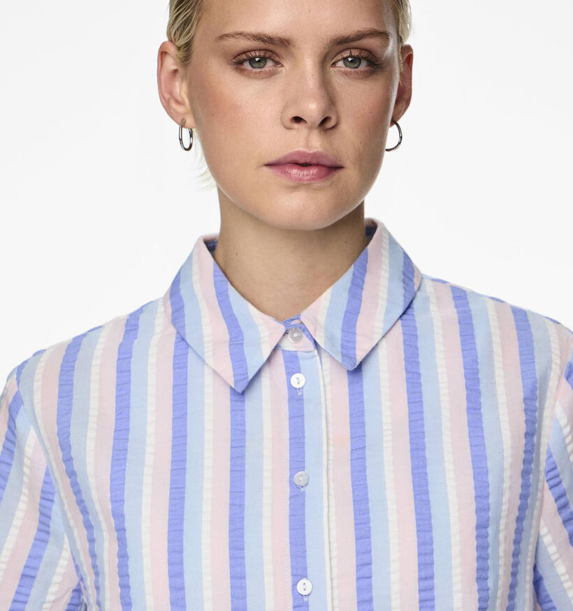 Pieces Aitlyn Blauw Hemd voor dames (341999)