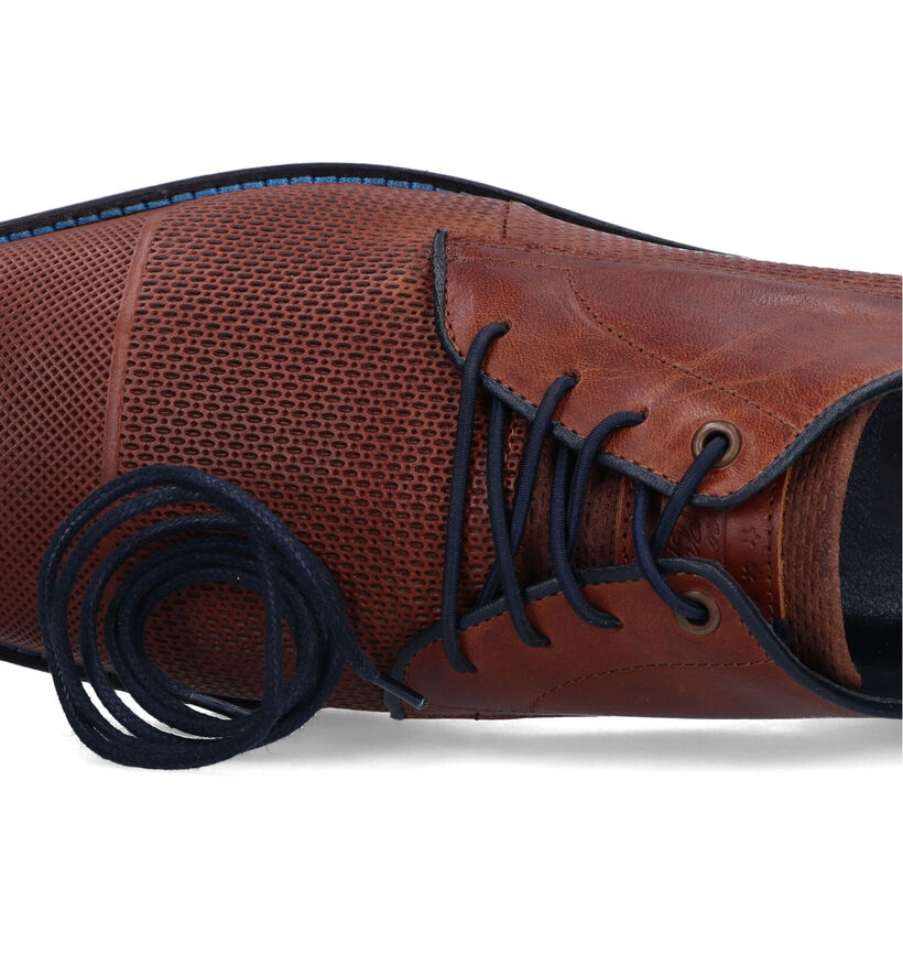 Bullboxer Chaussures classiques en Cognac pour hommes (331807)