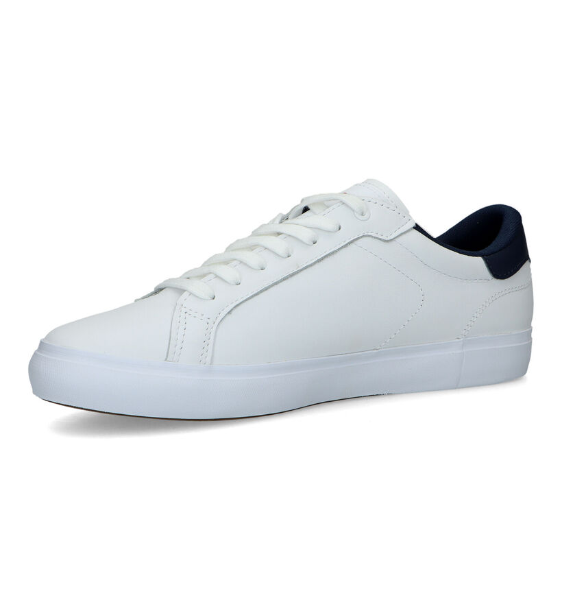 Lacoste Powercourt TRI22 Chaussures à lacets en Blanc pour hommes (322376) - pour semelles orthopédiques