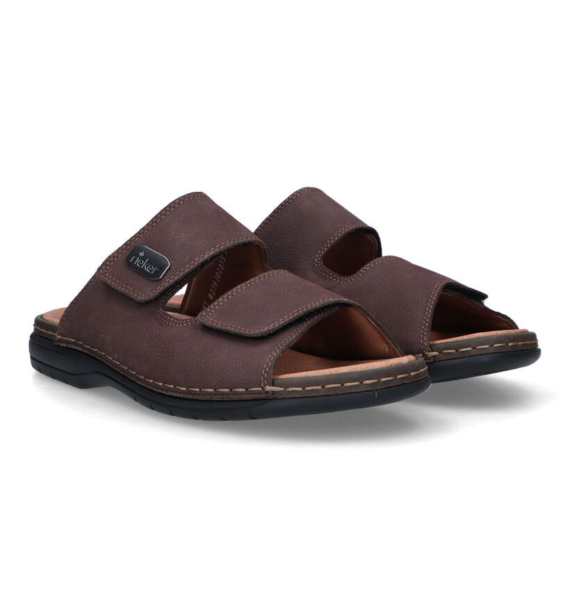 Rieker Zwarte Slippers voor heren (339197)