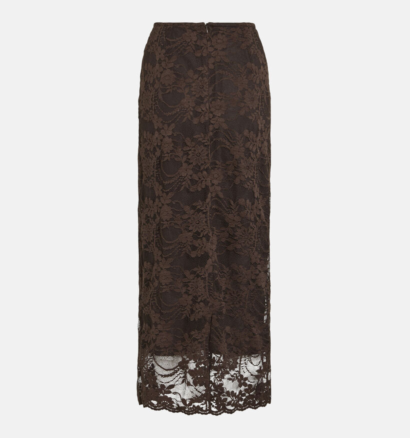 Vila Lorna Donkerbruine Midi-Rok voor dames (379768)