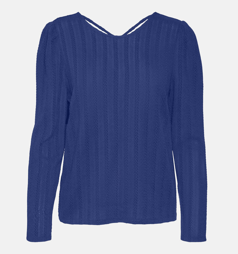 Vero Moda Geleste Blauwe T-shirt longsleeve voor dames (335316)