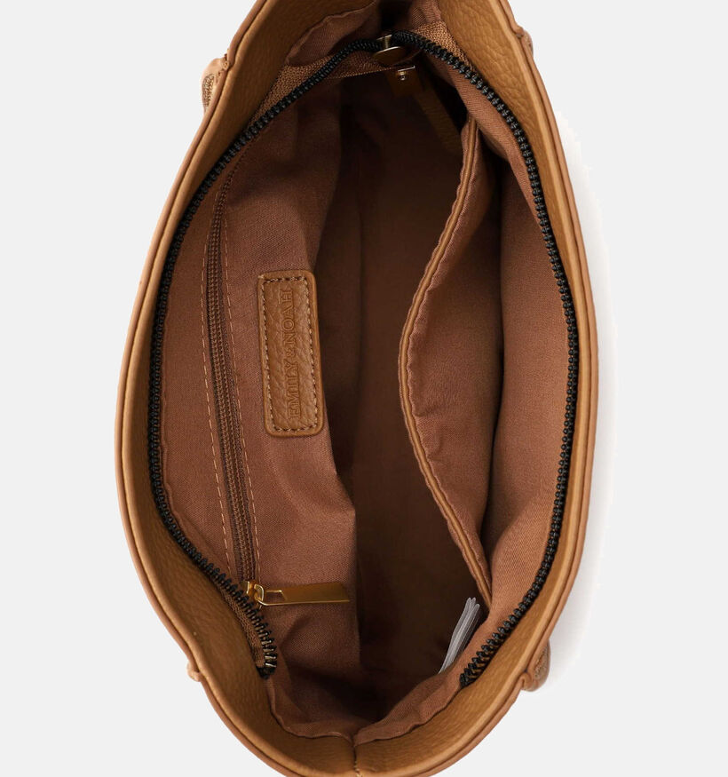 Emily & Noah Julie Bruine Schoudertas voor dames (371452)
