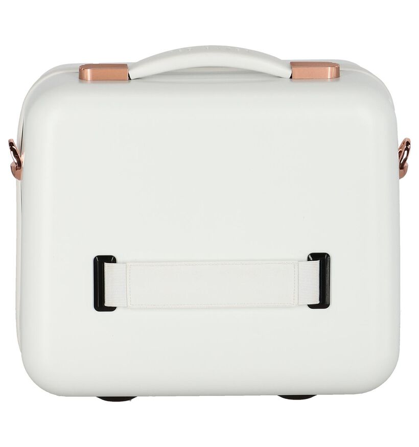 Ted Baker Beautycase Wit - bijpassende trolley apart verkrijgbaar art. 227329, Wit, pdp