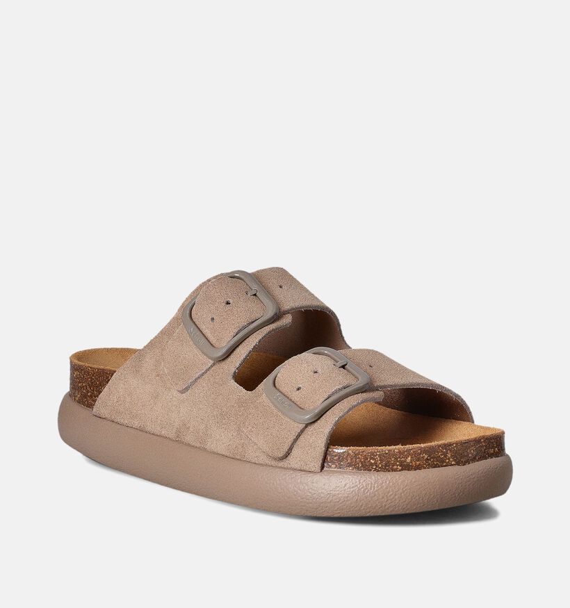 Scholl Noelle Chunky Beige Slippers voor dames (357561)