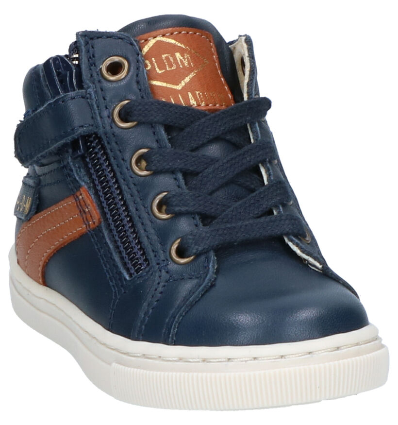 P-L-D-M By Palladium Poco Blauwe Babyschoentjes in leer (256247)