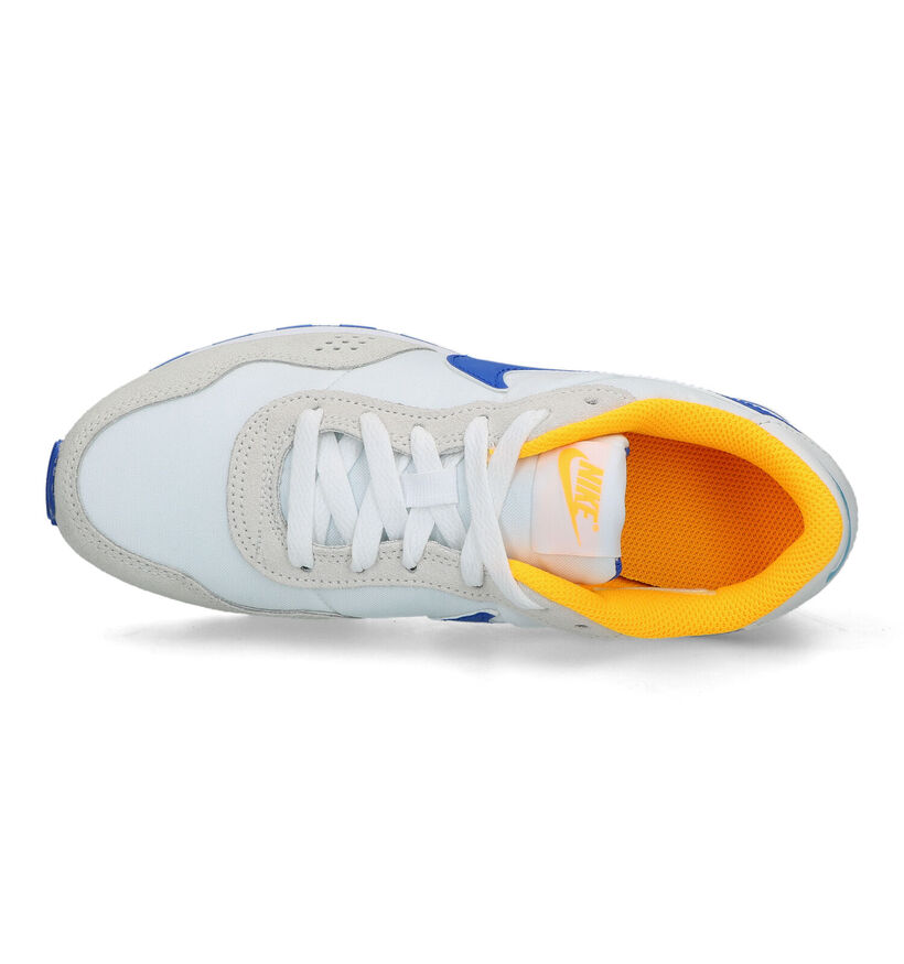 Nike MD Valiant Witte Sneakers voor jongens, meisjes (319515) - geschikt voor steunzolen