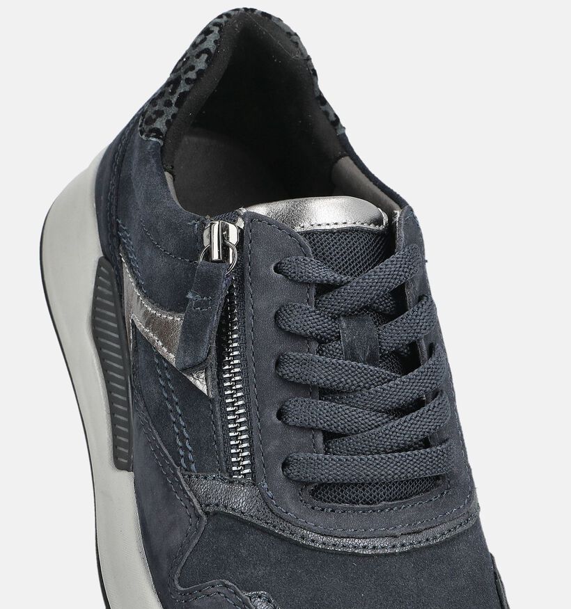 Gabor Rollingsoft Donkerblauwe Sneakers voor dames (376933) - geschikt voor steunzolen
