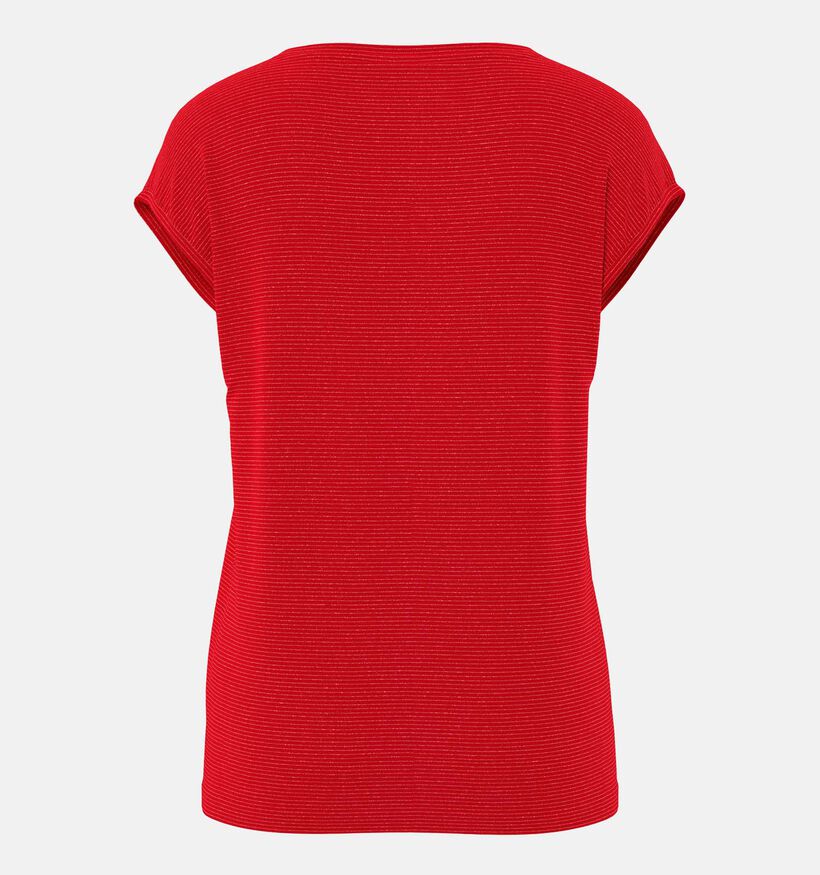 Pieces Rode T-shirt voor dames (361141)
