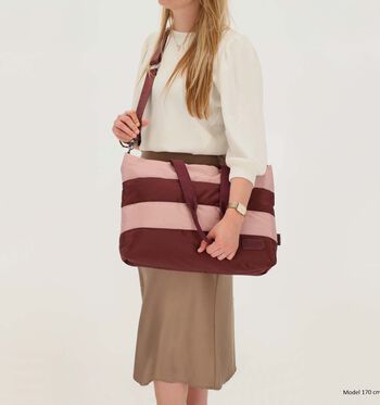 ZEBRA Sacs ordinateur Marron/Rose