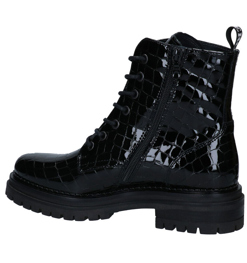NeroGiardini Boots à lacets en Noir pour femmes (316019)