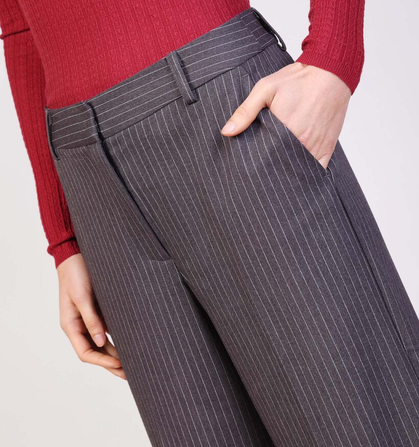 Minus Jelene Donkergrijze Broek voor dames (365841)