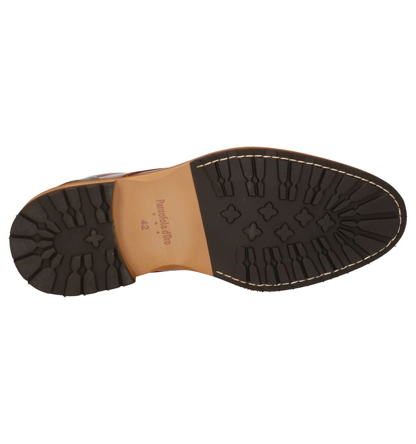 Pantofola d'Oro Pizzoli Mid Chaussures Habillées en Cognac en cuir (257413)