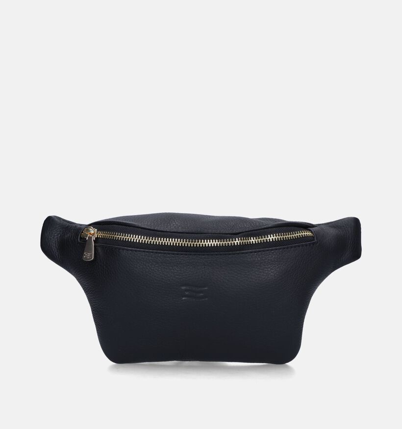 Crinkles Sac banane en Noir en cuir (324993)