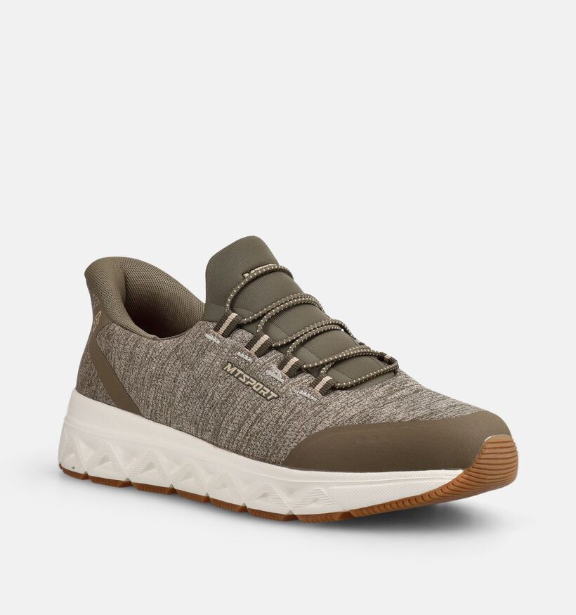 Marco Tozzi Slip-ons en Vert kaki pour hommes (368793) - pour semelles orthop&eacute;diques