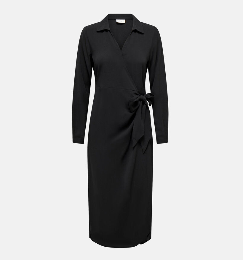 JDY Piper Wrap Robe en Noir pour femmes (340435)