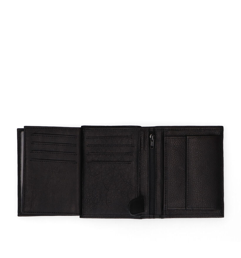 Euro-Leather Portefeuilles en Noir en cuir (310407)