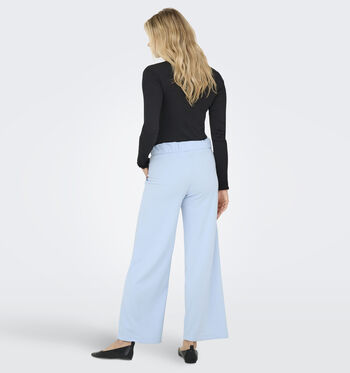 JDY Broeken Zwart/Blauw