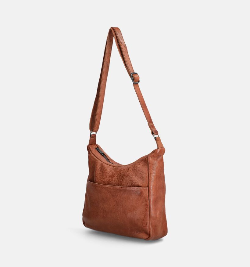 Bear Design Cognac Schoudertas voor dames (365901)