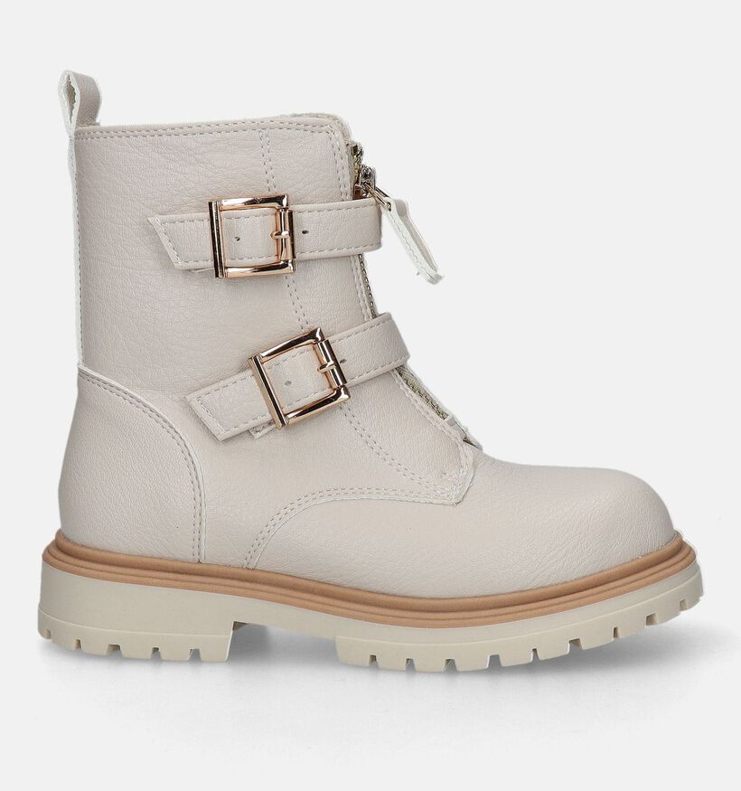 Milo & Mila Beige Boots voor meisjes (330046) - geschikt voor steunzolen