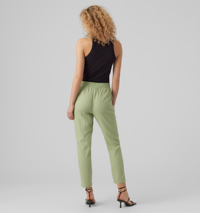 Vero Moda Jesmilo Groene Linnen Broek (323880)