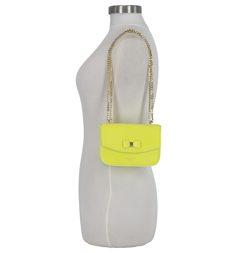 Ted Baker Daissy Sac à Bandoulière en Jaune en cuir (268974)