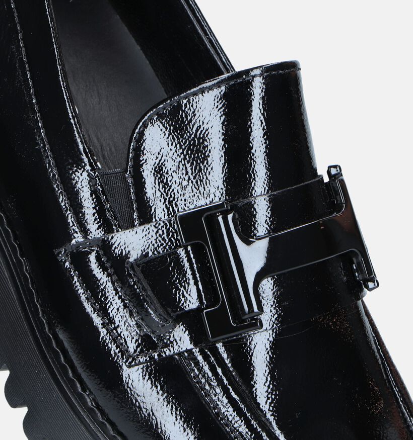 Gabor OptiFit Mocassins en Noir pour femmes (347028) - pour semelles orthopédiques