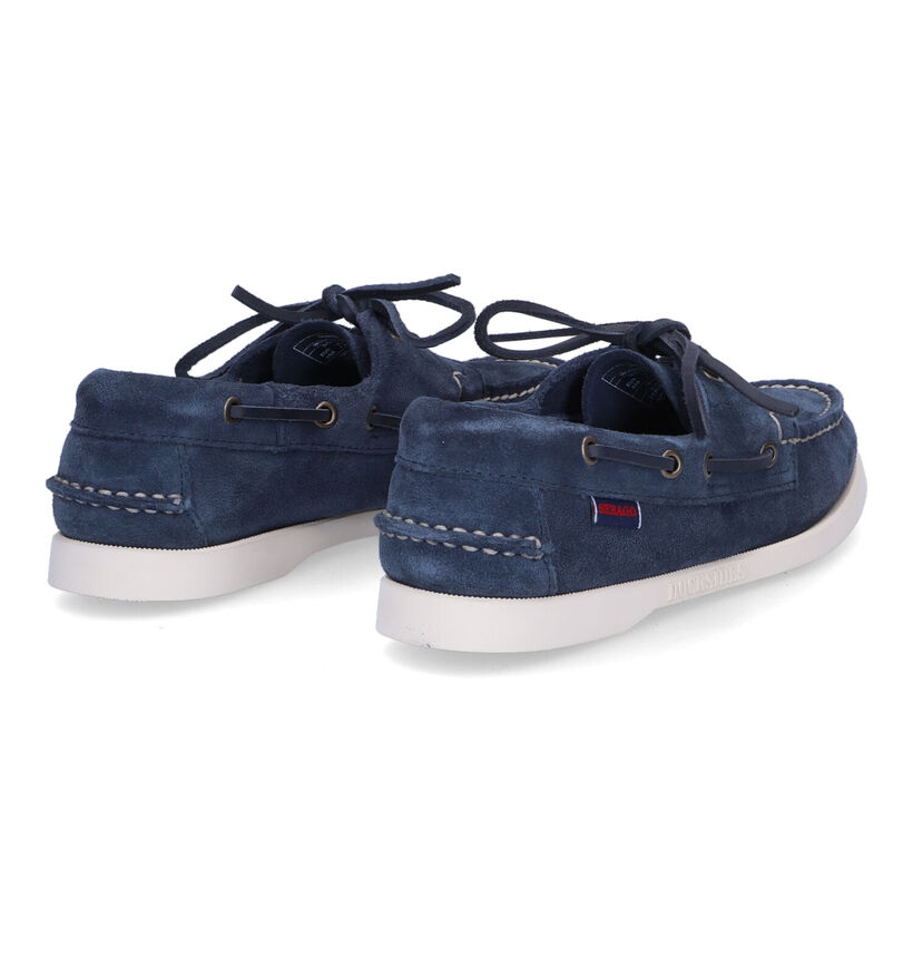 Sebago Dockside Blauwe Bootschoenen voor dames (303746)