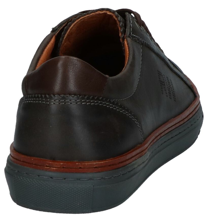 River Woods Chaussures basses en Brun foncé en cuir (231797)