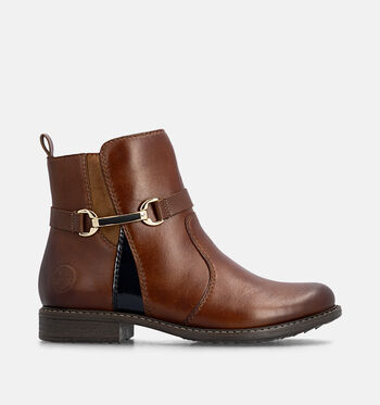 Rieker Boots Noir/Cognac