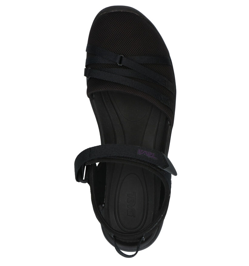 Teva Tirra Zwarte Sandalen in stof (270626)