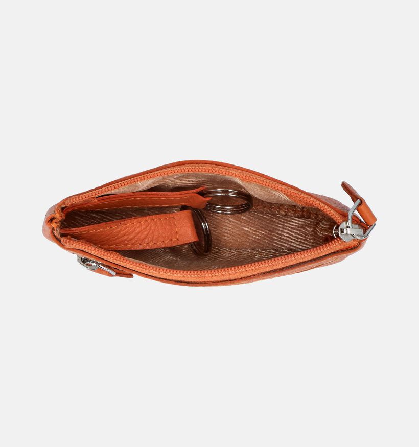 Crinkles Oranje Geldbeugel voor heren, dames (358100)