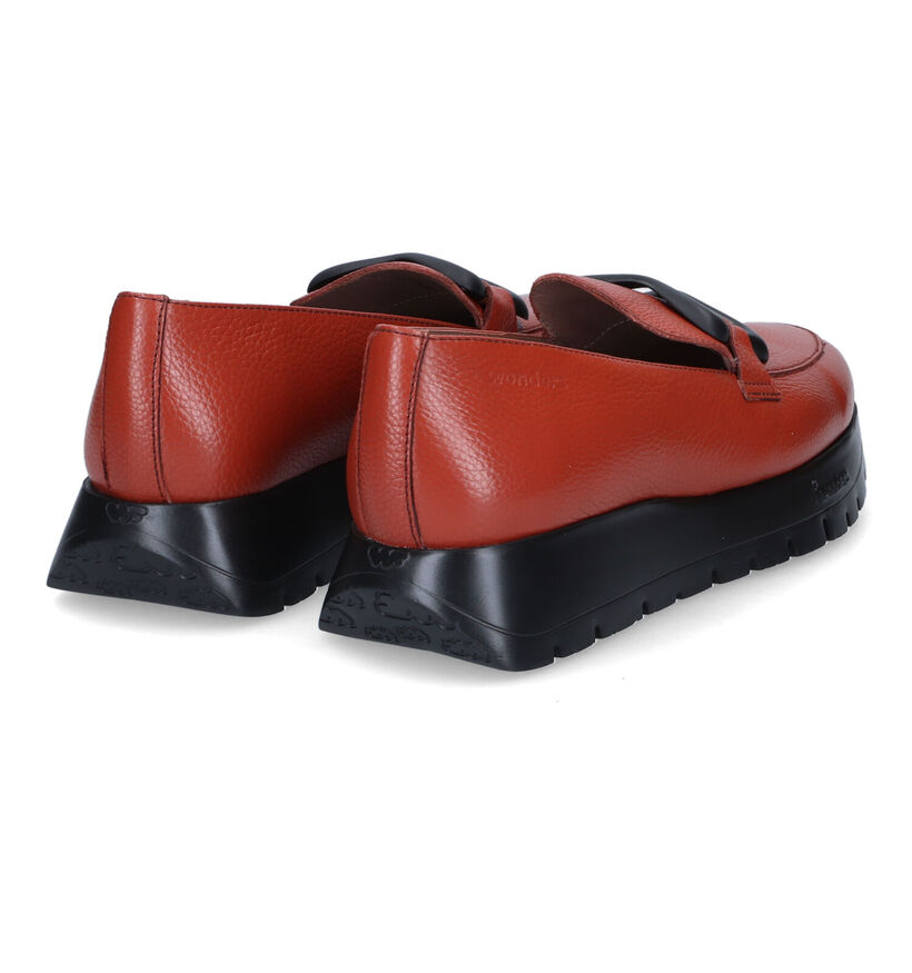 Wonders Chaussures à enfiler en Orange foncé pour femmes (317239) - pour semelles orthopédiques