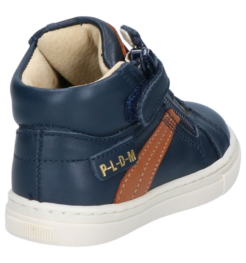 P-L-D-M By Palladium Poco Blauwe Babyschoentjes in leer (256247)