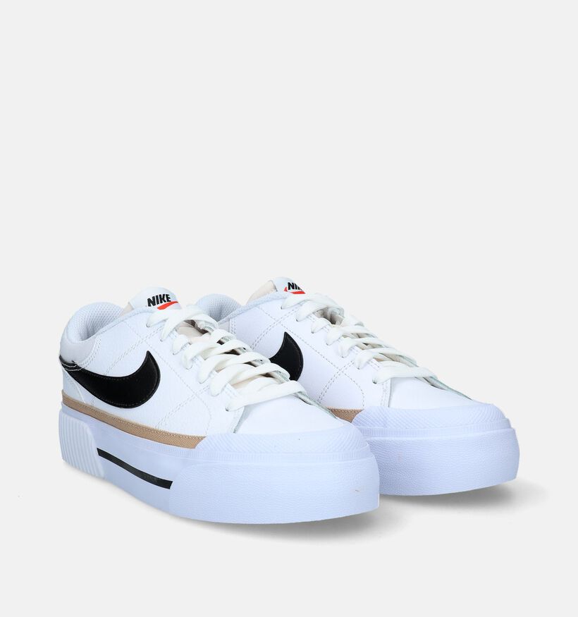 Nike Court Legacy Lift Witte Sneakers voor dames (332420)