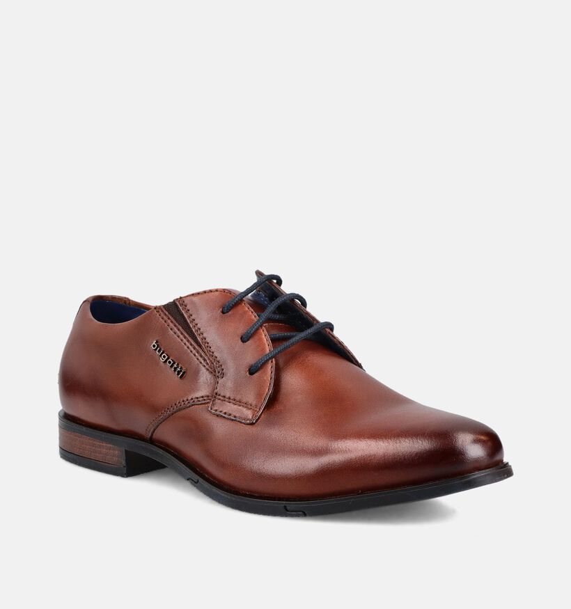 Bugatti Gapo Chaussures classiques en Cognac pour hommes (370698)