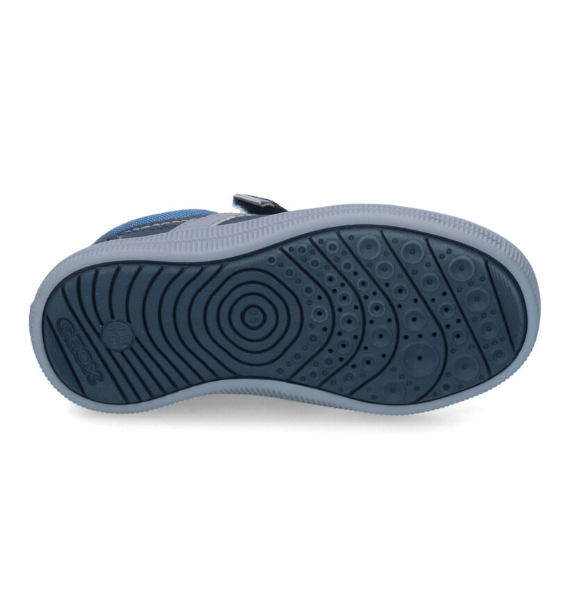 Geox Arzach Baskets en Bleu pour garçons (312571) - pour semelles orthopédiques