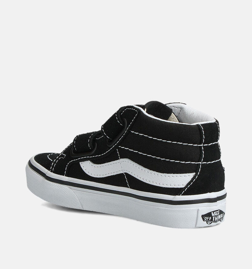 Vans SK8 Mid Reissue Baskets en Noir pour garçons, filles (361028)
