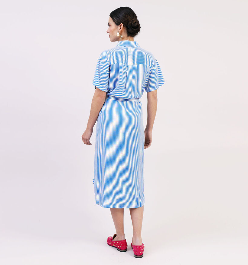 Vero Moda Bumpy Blauwe Hemdjurk voor dames (323872)