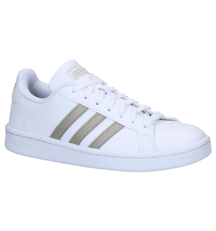 adidas Grand Court Witte Sneakers voor dames (301985) - geschikt voor steunzolen