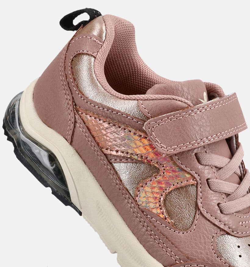 Milo & Mila Baskets basses en Rose pour filles (379353)