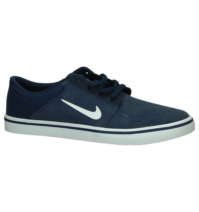 Blauwe Skateschoen Nike SB Portmore, , pdp