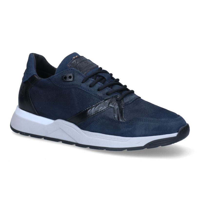 Bullboxer Blauwe Veterschoenen voor heren (305743)